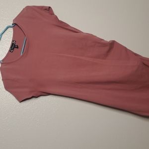 Derek heart maternity fitted dress